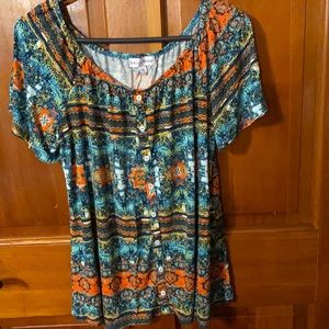 REBECCA MALONE TOP SIZE MEDIUM